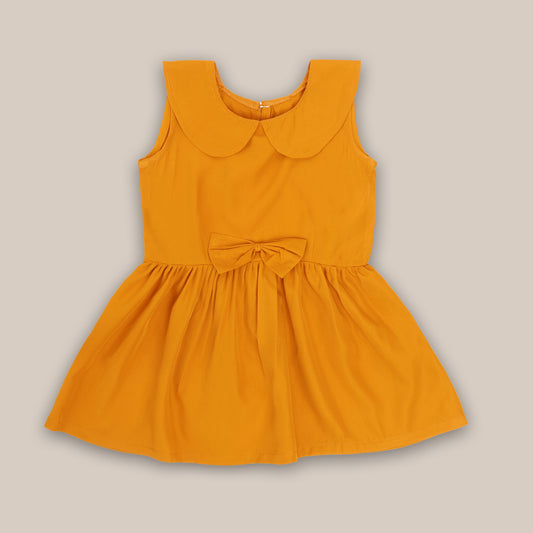 Rudraaksha Stylish Bow Dress For Girls