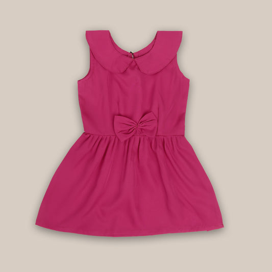 Rudraaksha Stylish Bow Dress For Girls