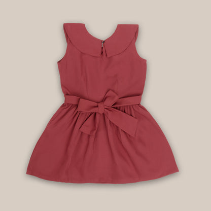 Rudraaksha Stylish Bow Dress For Girls