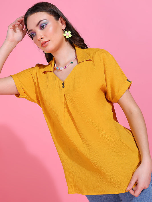 Delta Crepe Top