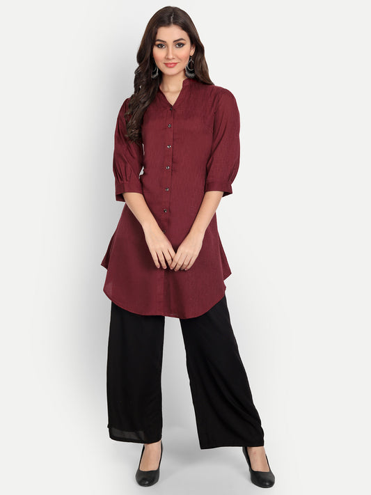 Rudraaksha Button Up Tunic