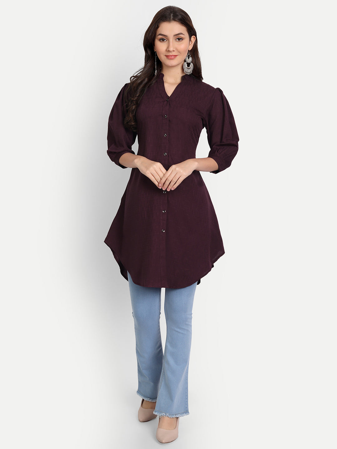 Rudraaksha Button Up Tunic
