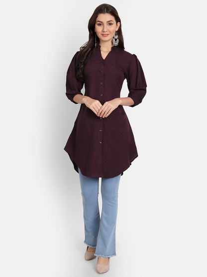 Rudraaksha Button Up Tunic