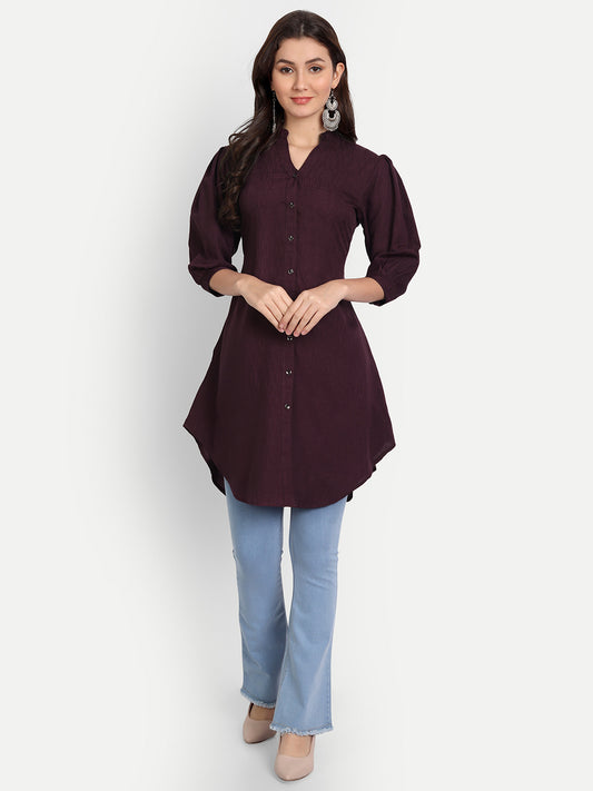 Rudraaksha Button Up Tunic