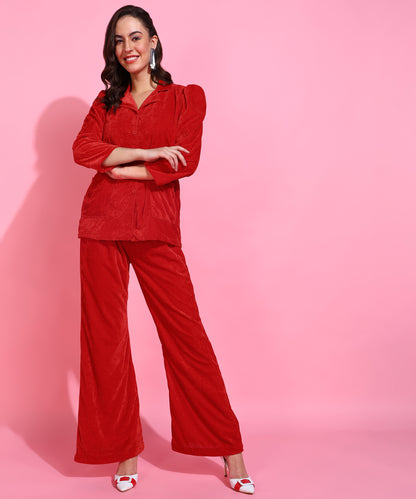 Velvet Co-Ord Set