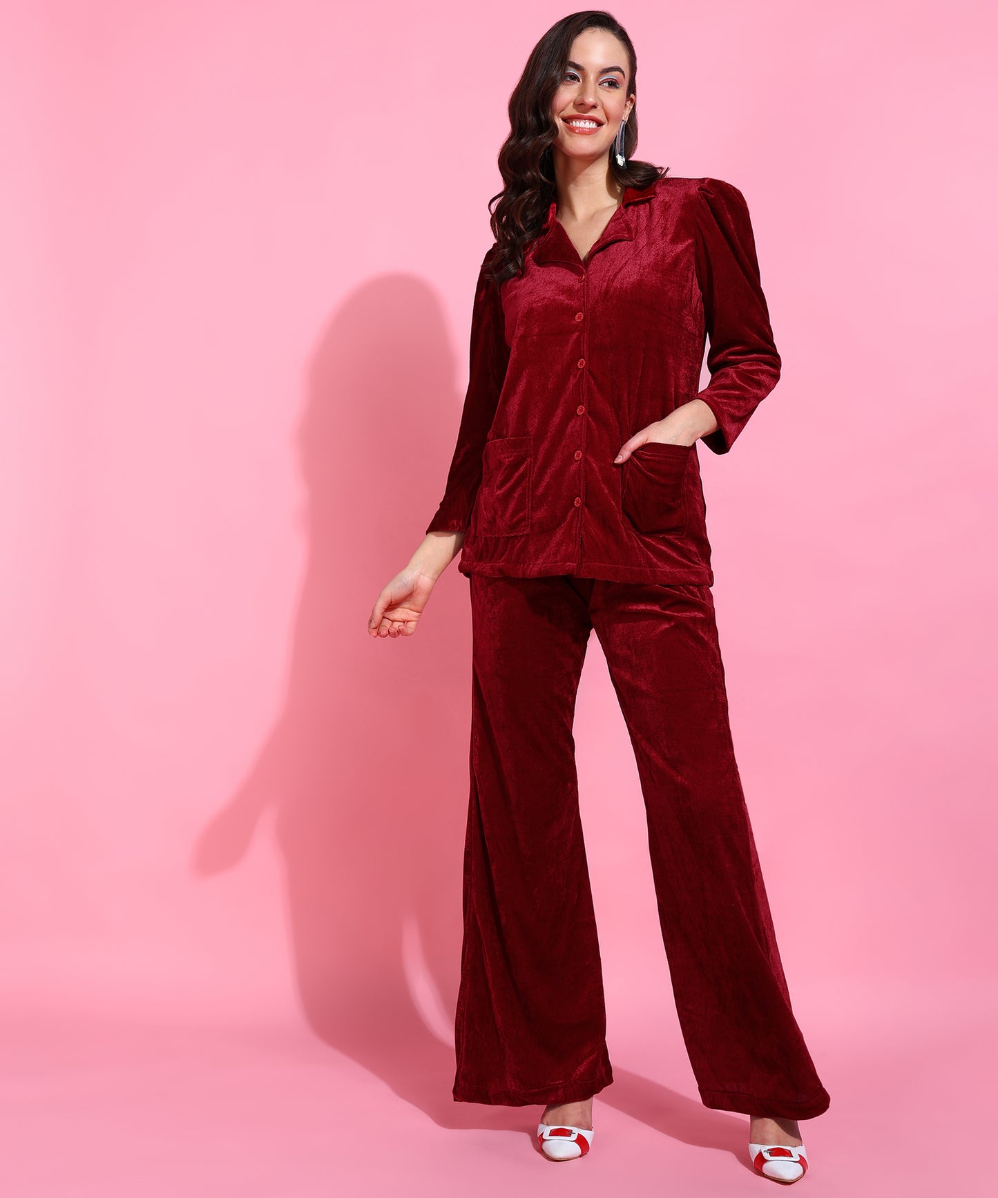 Velvet Co-Ord Set