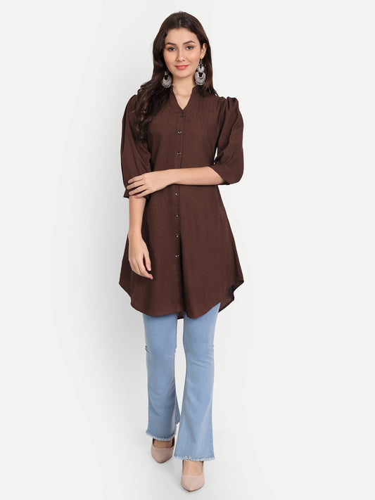 Rudraaksha Button Up Tunic