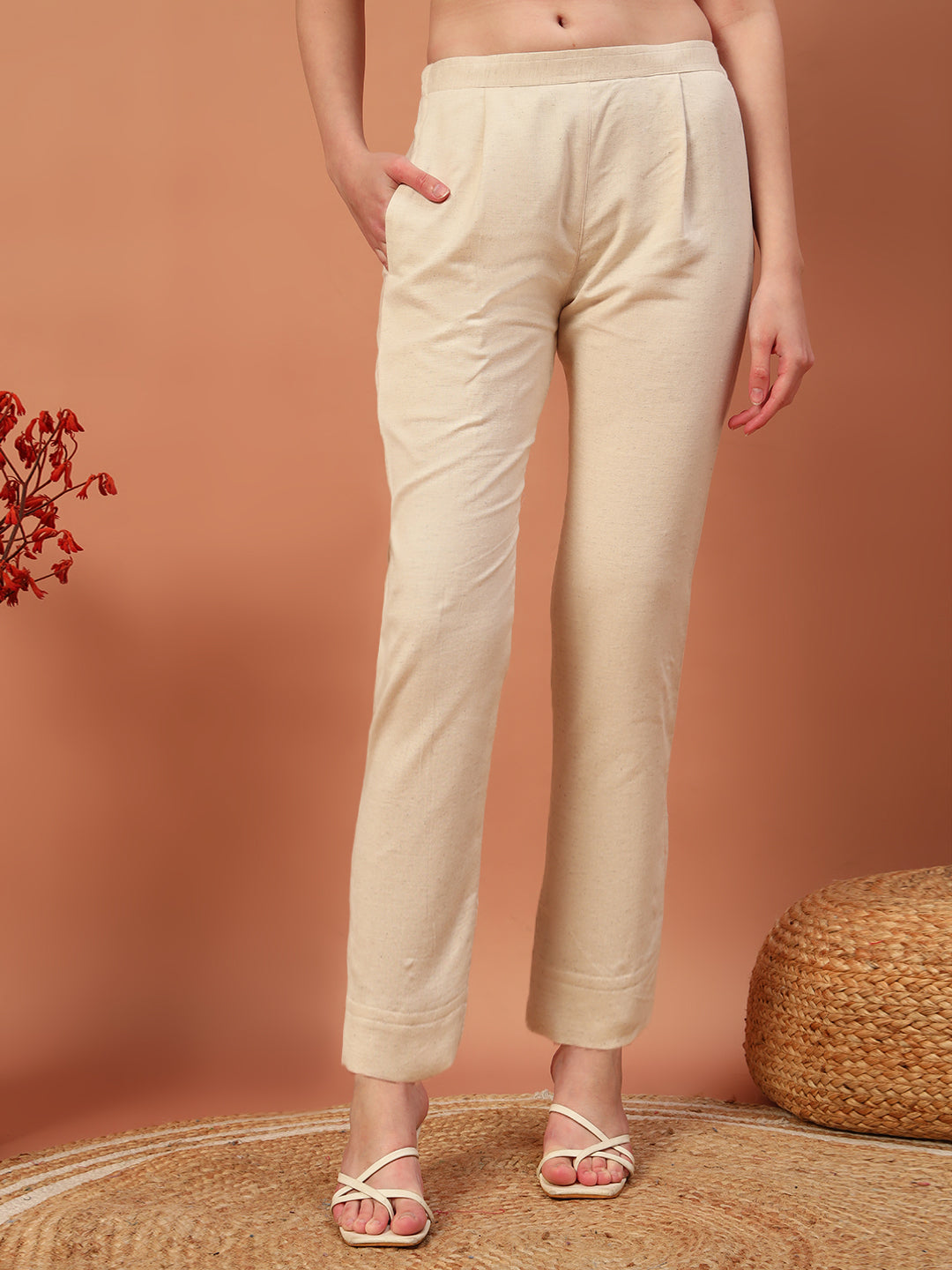 Linen Co-Ord Set with Shrug