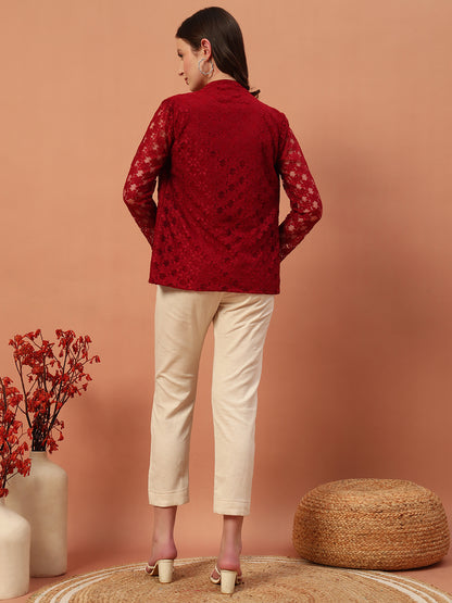 Linen Co-Ord Set with Shrug