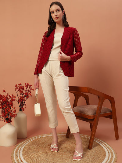 Linen Co-Ord Set with Shrug