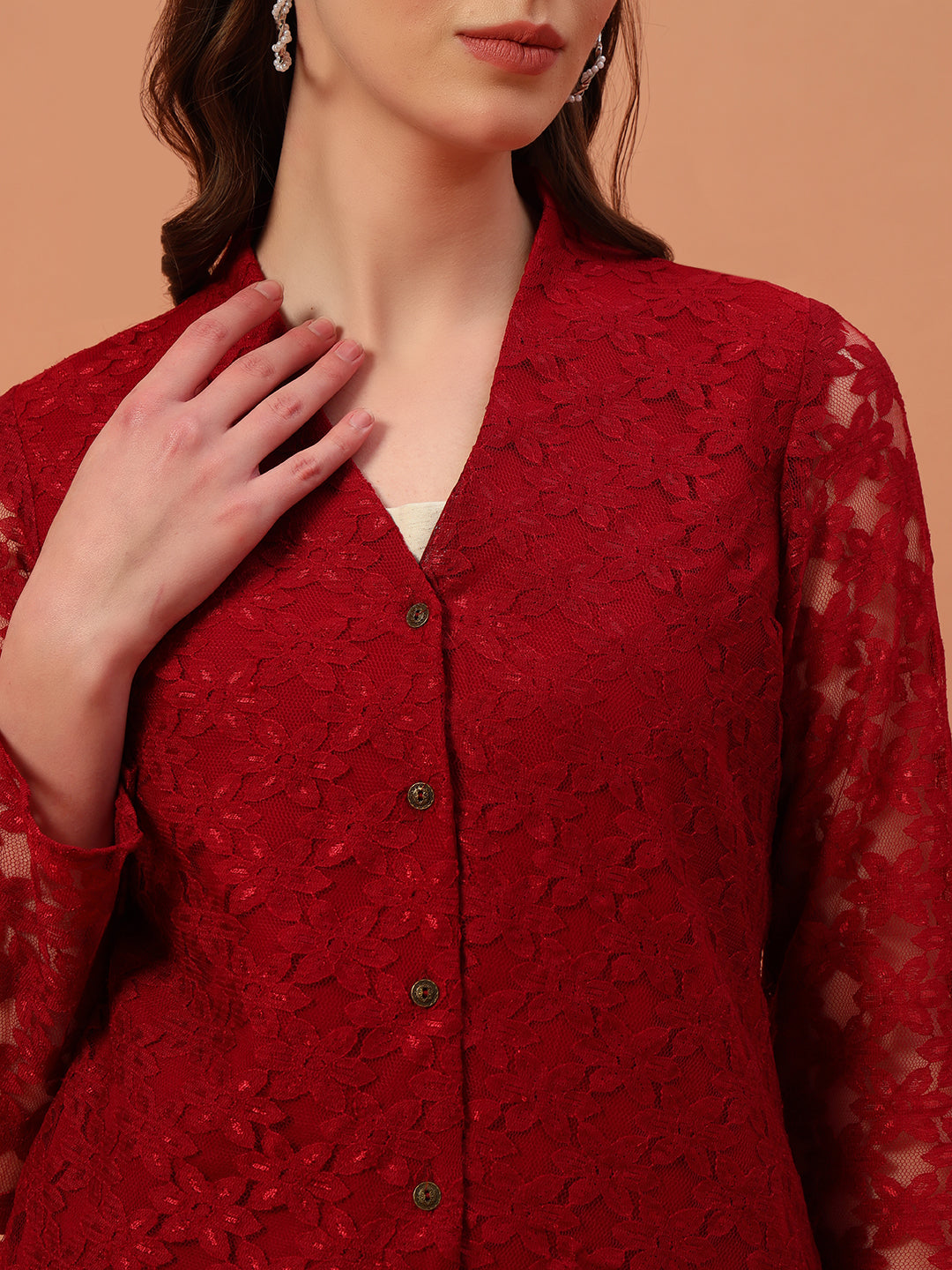Linen Co-Ord Set with Shrug