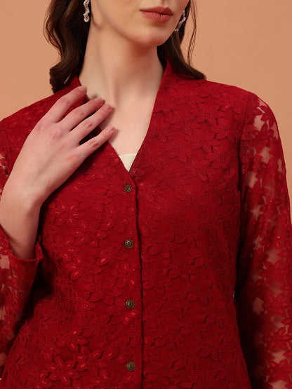 Linen Co-Ord Set with Shrug