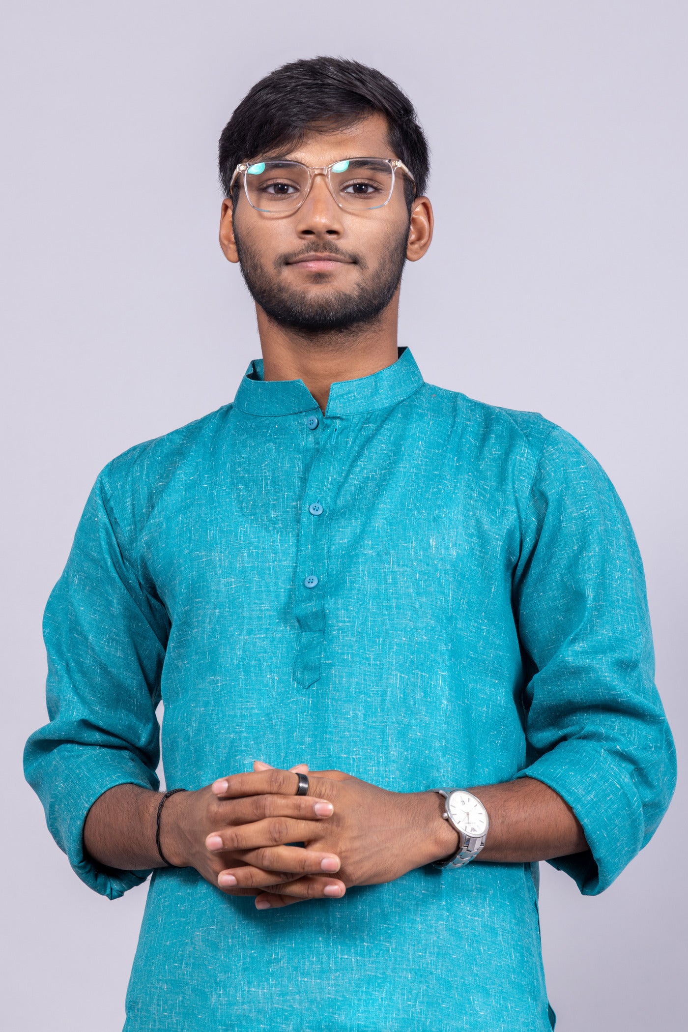 Rudraaksha Designer Kurta Pajama Set for Men Wedding Party -Stylish Kurta Pajama, Men's Kurta Set,