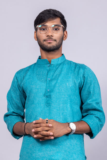 Rudraaksha Designer Kurta Pajama Set for Men Wedding Party -Stylish Kurta Pajama, Men's Kurta Set,