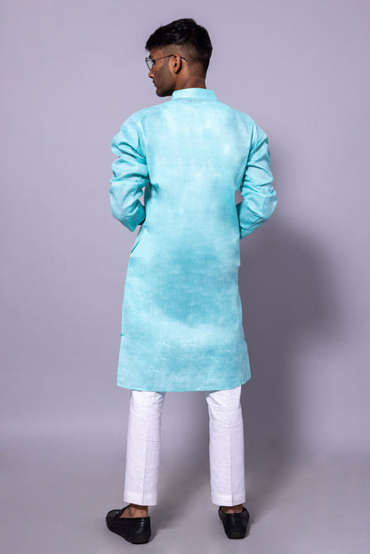 Rudraaksha Designer Kurta Pajama Set for Men Wedding Party -Stylish Kurta Pajama, Men's Kurta Set,