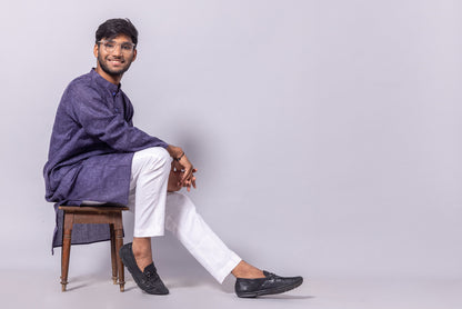 Rudraaksha Designer Kurta Pajama Set for Men Wedding Party -Stylish Kurta Pajama, Men's Kurta Set,