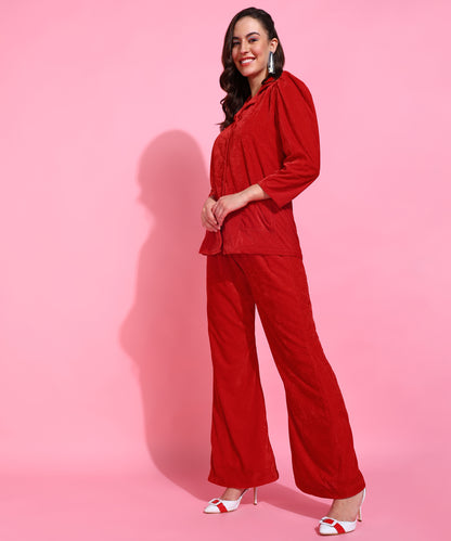 Velvet Co-Ord Set