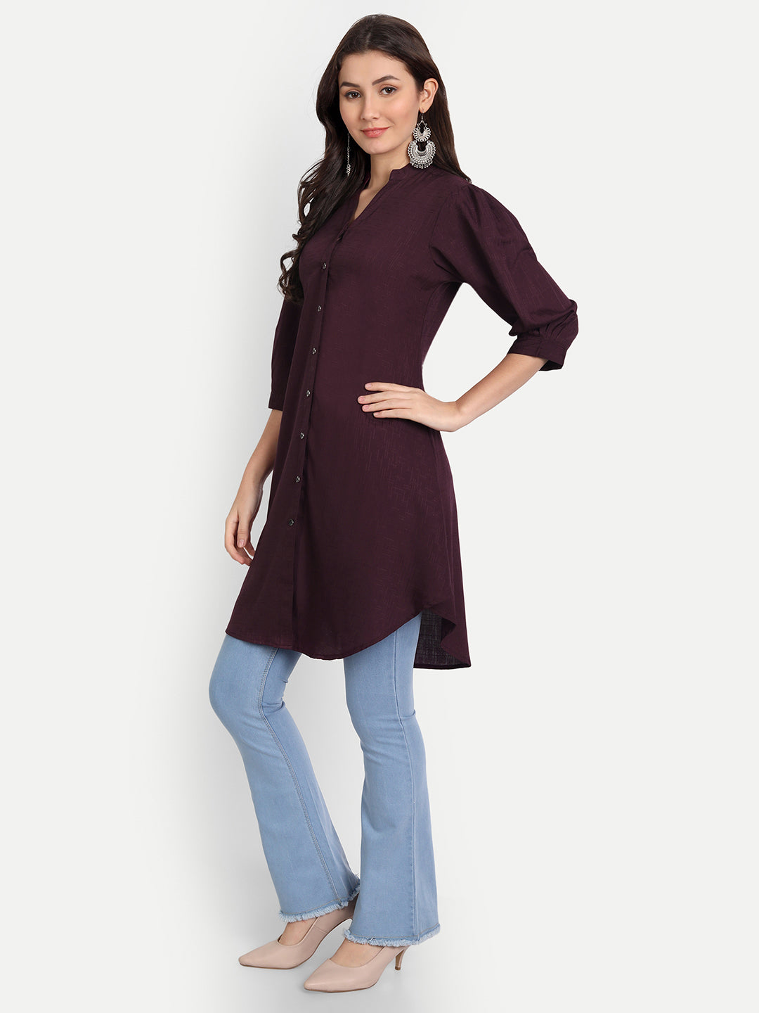 Rudraaksha Button Up Tunic