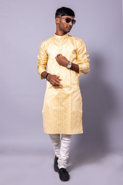 Men's Silk Kurta Pyjama Set
