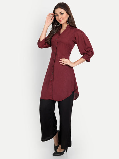 Rudraaksha Button Up Tunic
