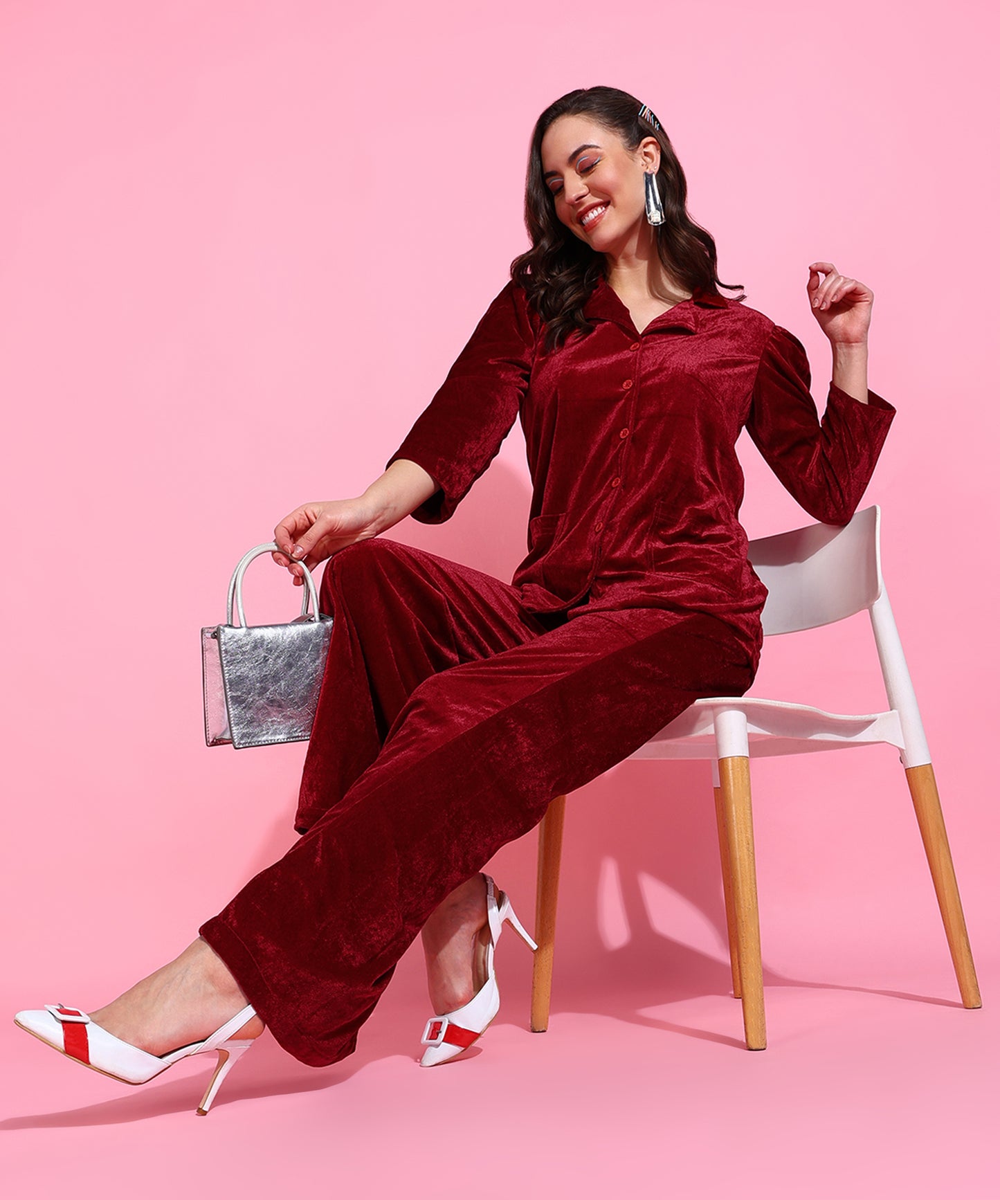 Velvet Co-Ord Set