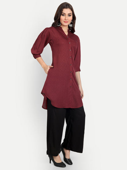 Rudraaksha Button Up Tunic