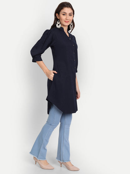 Rudraaksha Button Up Tunic