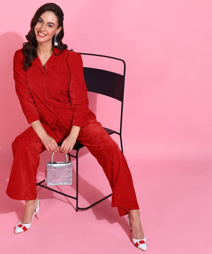 Velvet Co-Ord Set