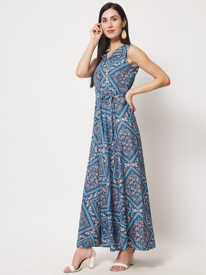 Rudraaksha stylish and trendy maxi dress for women
