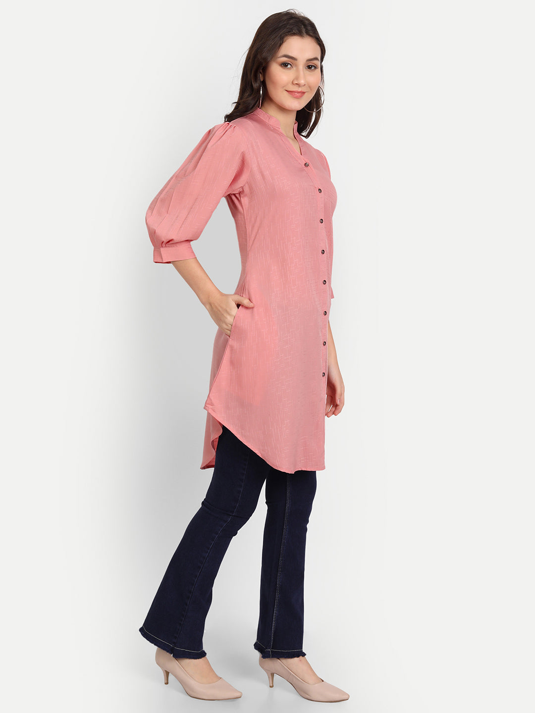 Rudraaksha Button Up Tunic