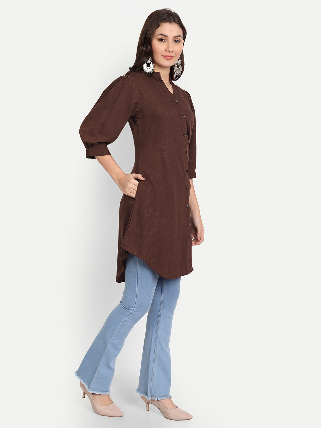 Rudraaksha Button Up Tunic