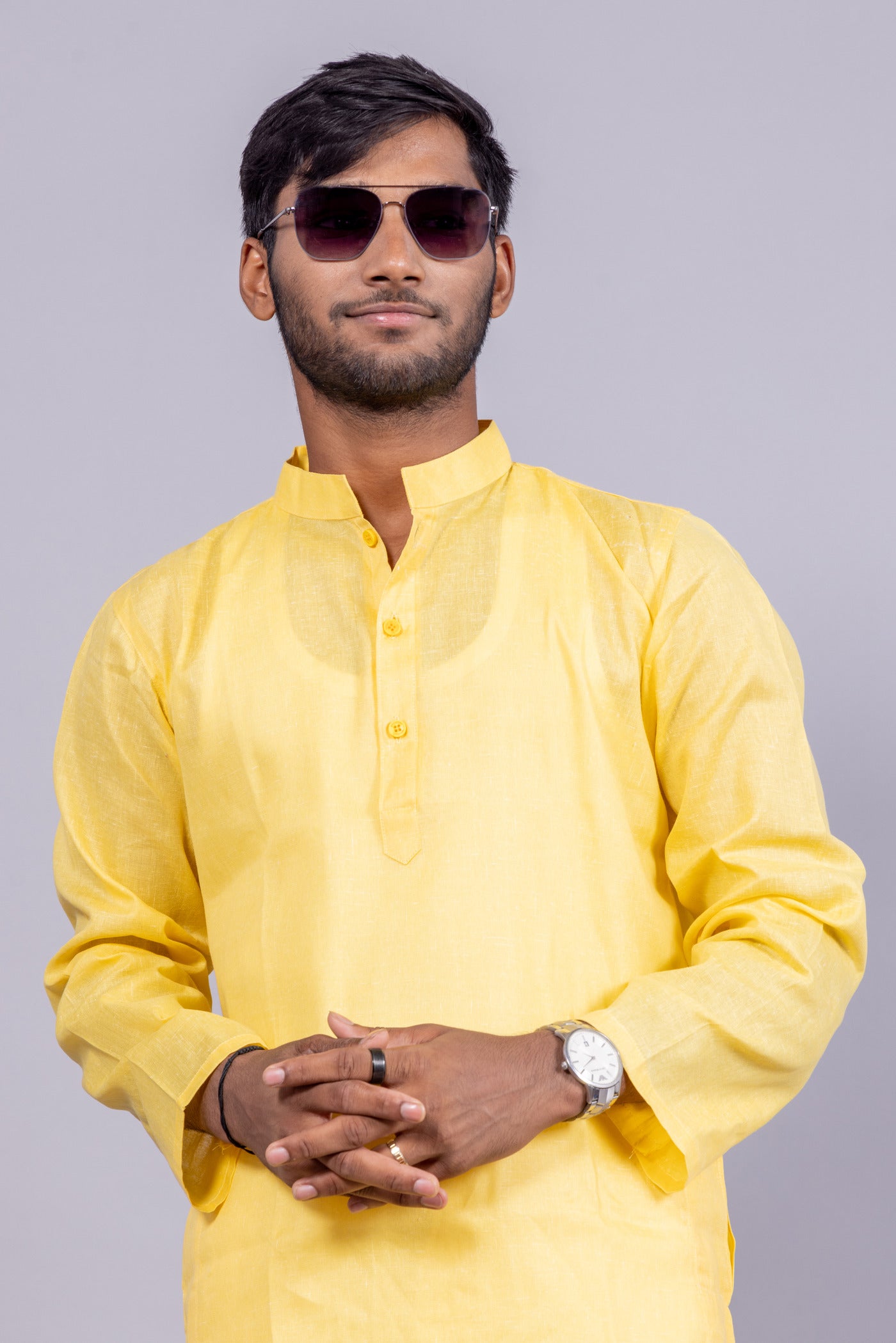 Rudraaksha Designer Kurta Pajama Set for Men Wedding Party -Stylish Kurta Pajama, Men's Kurta Set,