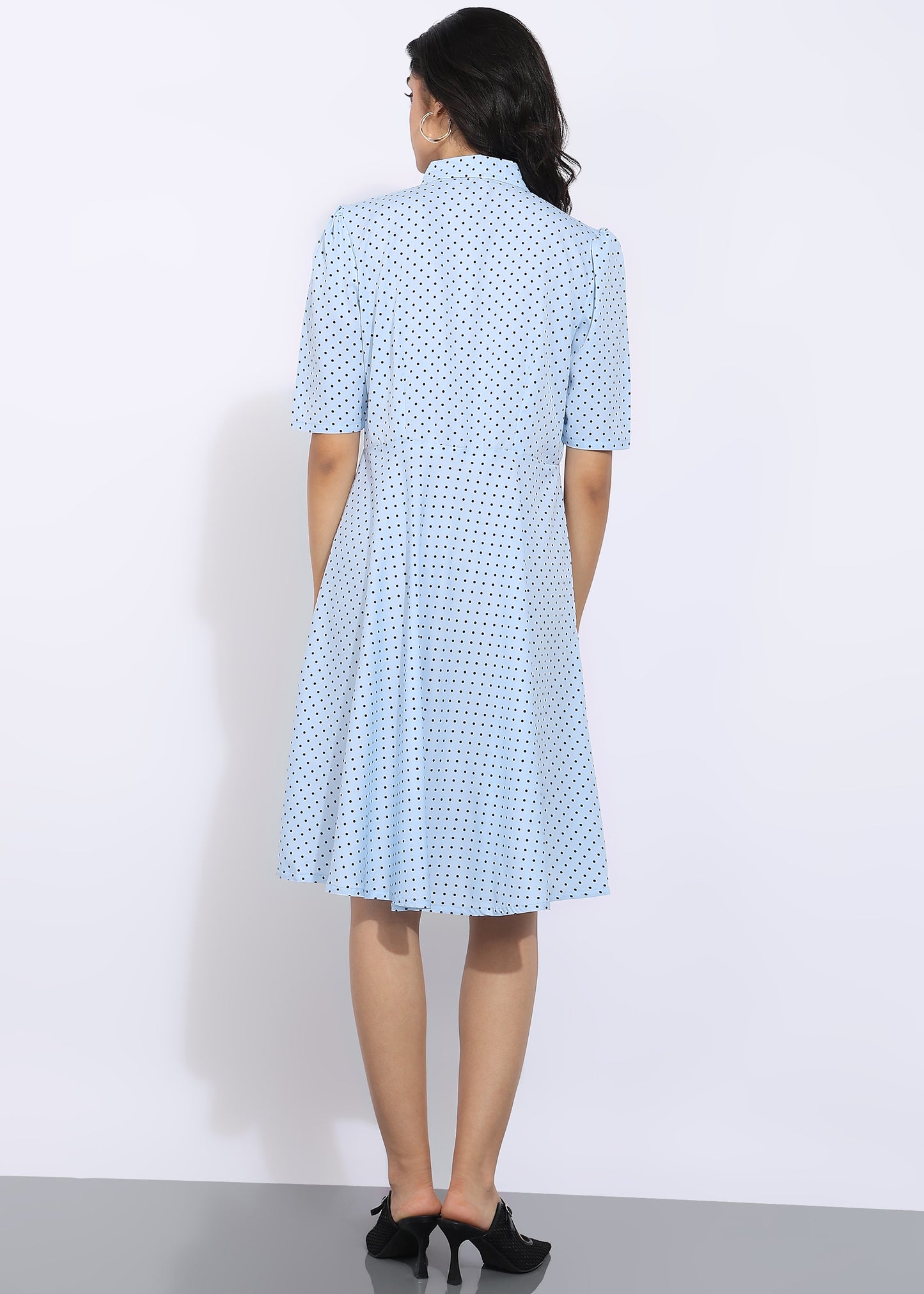 Rudraaksha Polka Dress