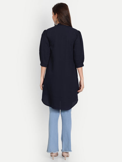Rudraaksha Button Up Tunic