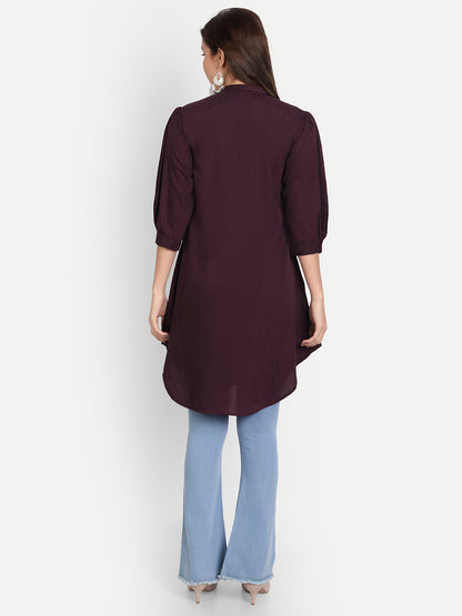 Rudraaksha Button Up Tunic