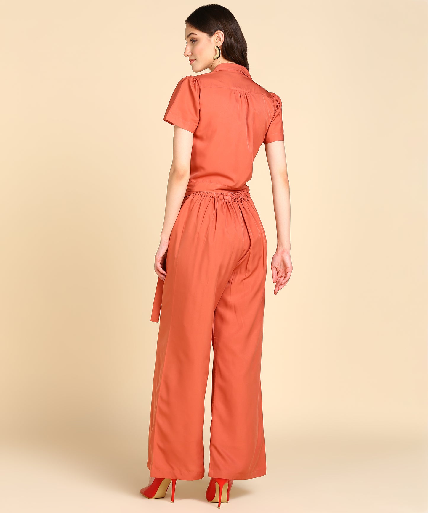 Short Sleeve Plain Co-Ords