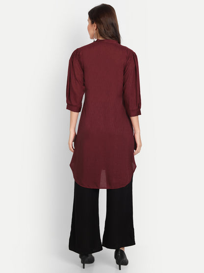 Rudraaksha Button Up Tunic