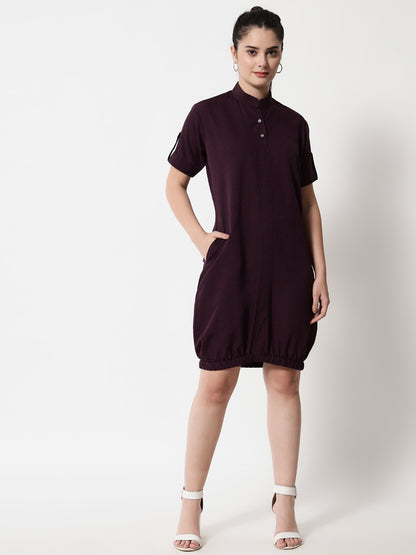 Elasticated Short Dress