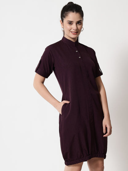 Elasticated Short Dress