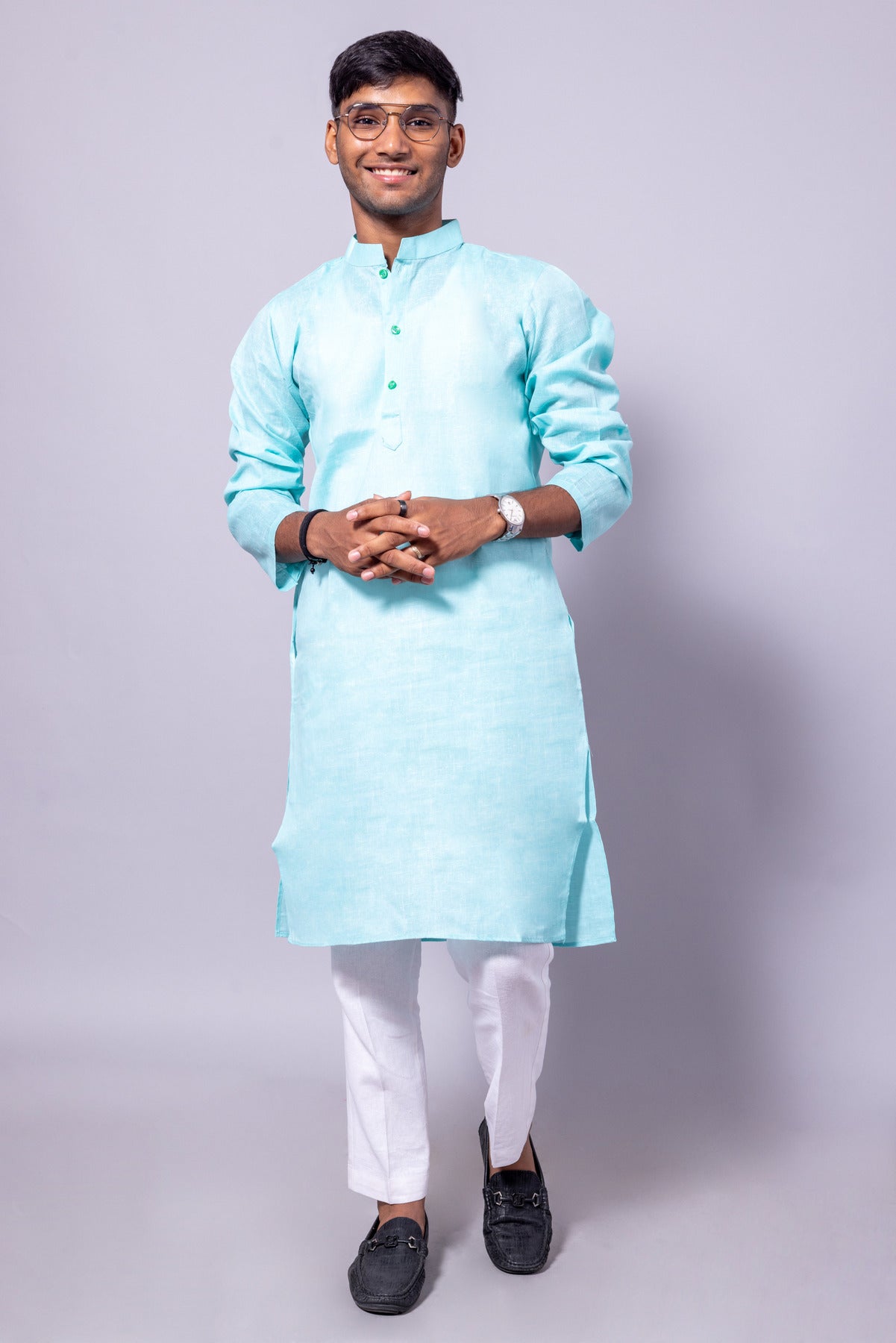 Rudraaksha Designer Kurta Pajama Set for Men Wedding Party -Stylish Kurta Pajama, Men's Kurta Set,