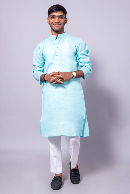 Rudraaksha Designer Kurta Pajama Set for Men Wedding Party -Stylish Kurta Pajama, Men's Kurta Set,