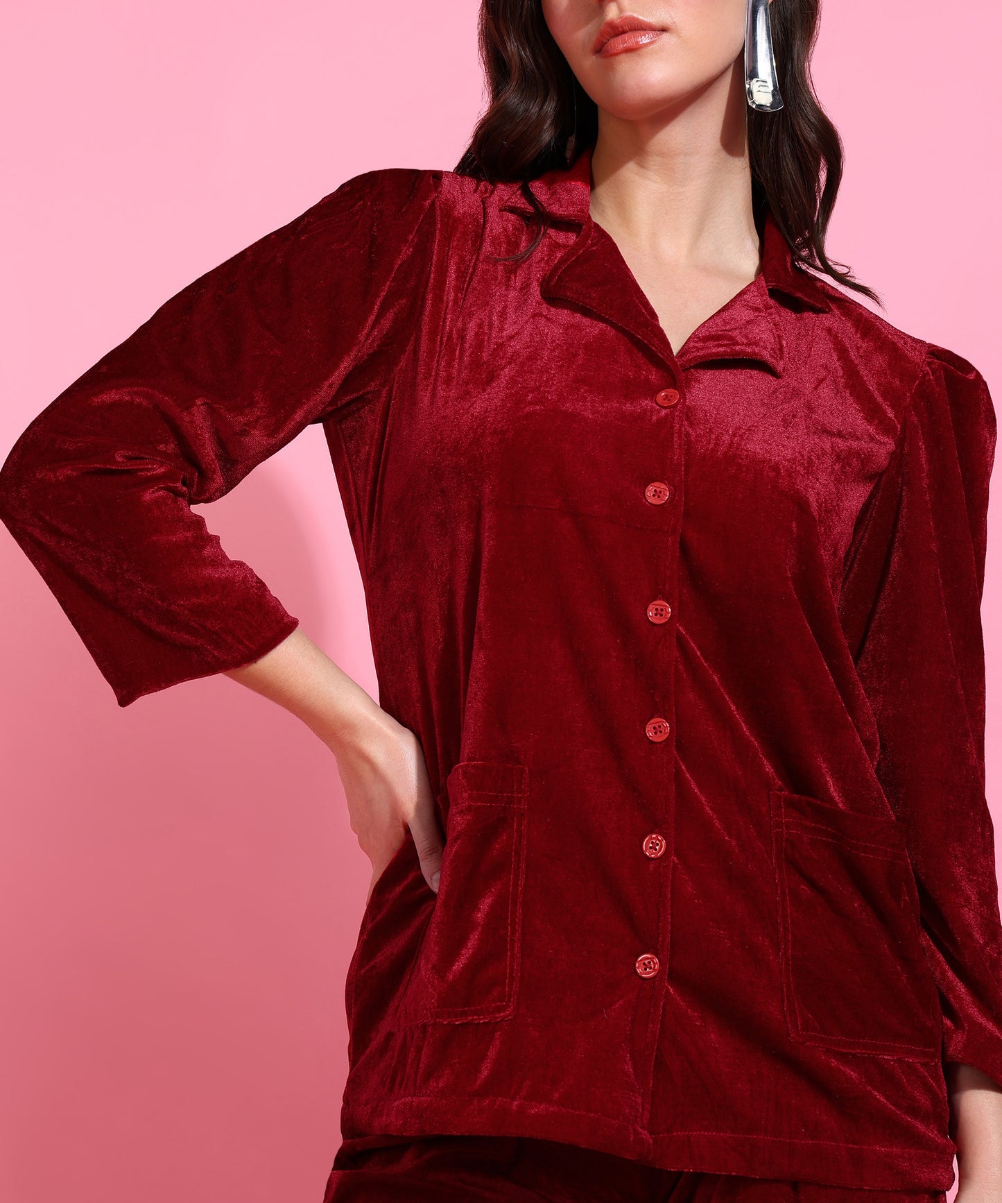 Velvet Co-Ord Set