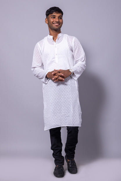 Rudraaksha Designer Kurta Pajama Set for Men Wedding Party -Stylish Kurta Pajama, Men's Kurta Set,