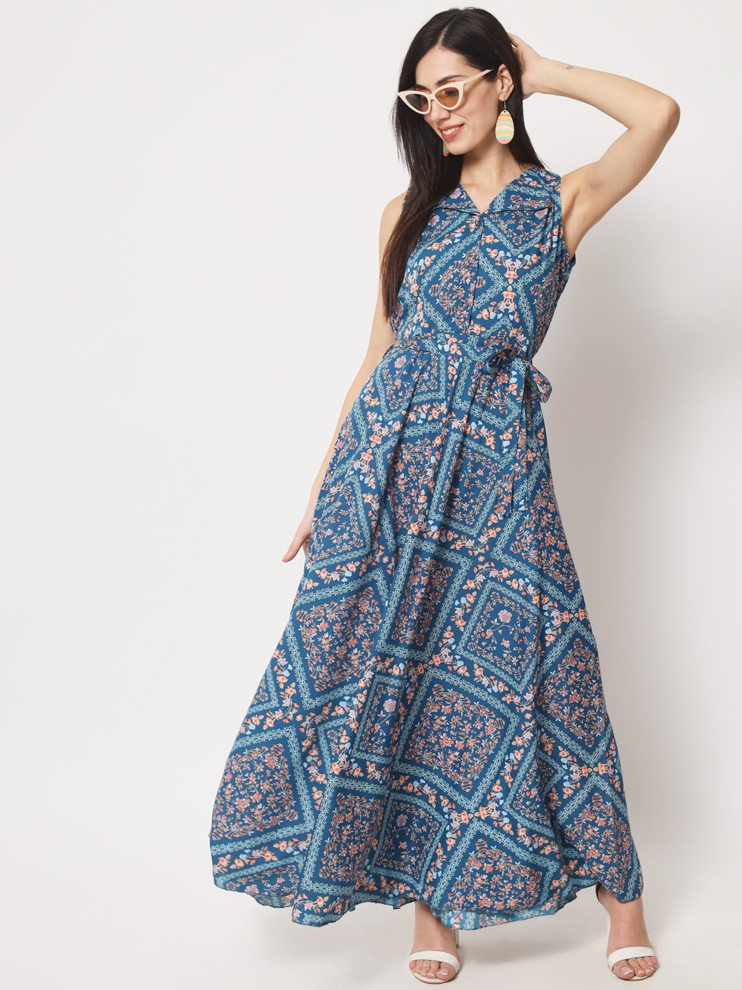 Rudraaksha stylish and trendy maxi dress for women