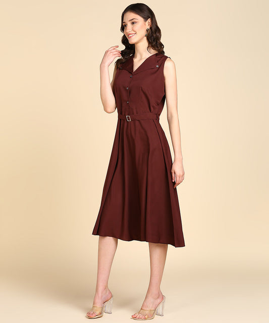 Rudraaksha Stylish Striped Dress For women