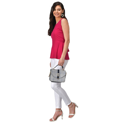 Plain Peplum top