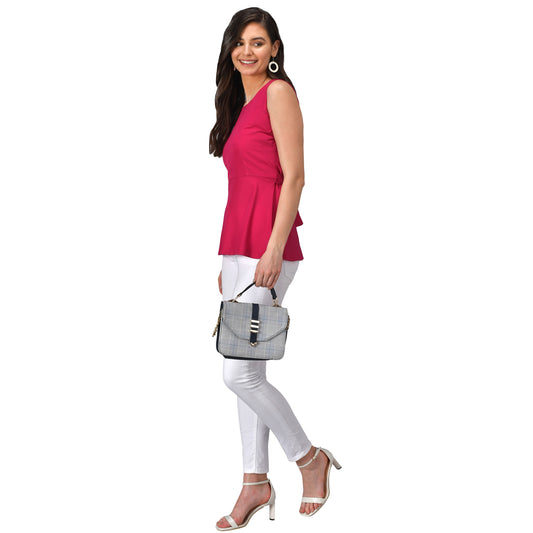 Plain Peplum top