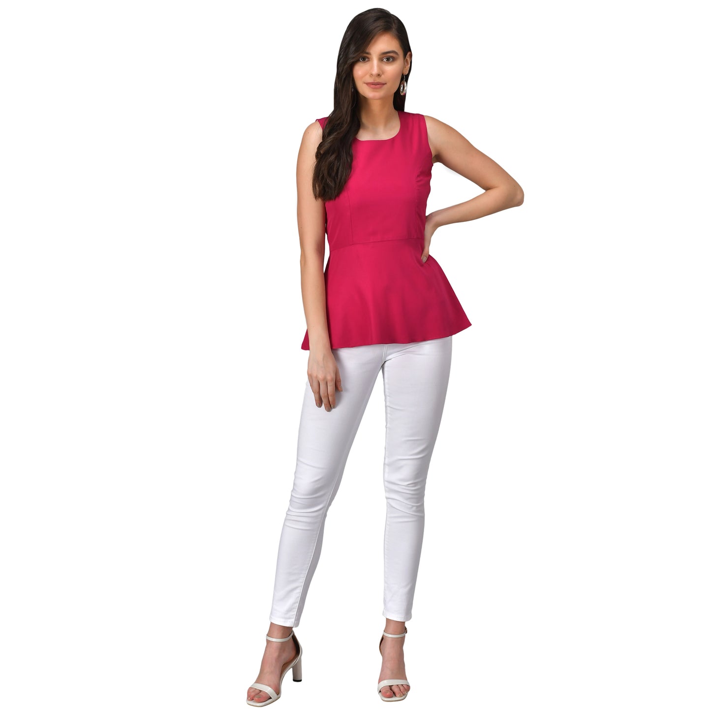 Plain Peplum top