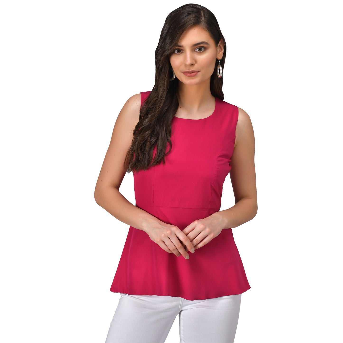 Plain Peplum top