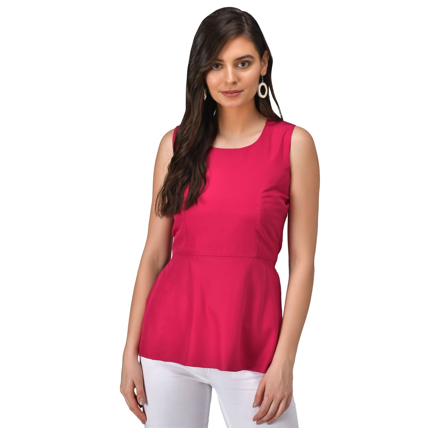 Plain Peplum top